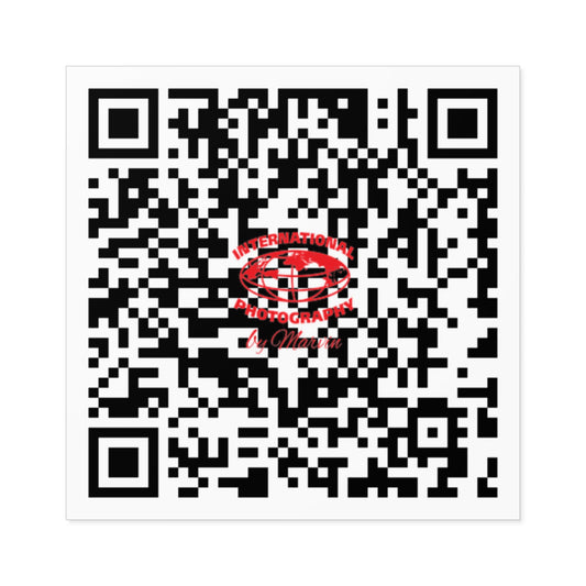 Custom QR Code Stickers, Travel, Photography, Business Promotion, Indoor/Outdoor Decor, Unique Branding