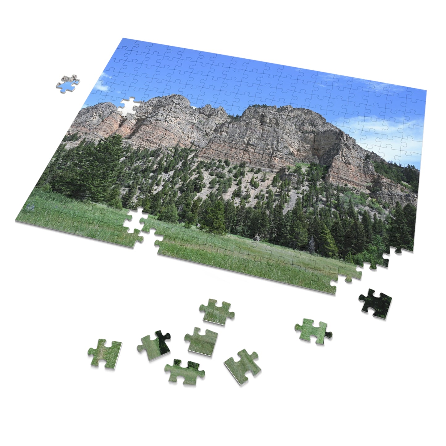 Scenic Jigsaw Puzzle with Tin - Perfect Gift for Nature Lovers, Family Fun, Home Décor, Relaxation Activity, Hiking Theme