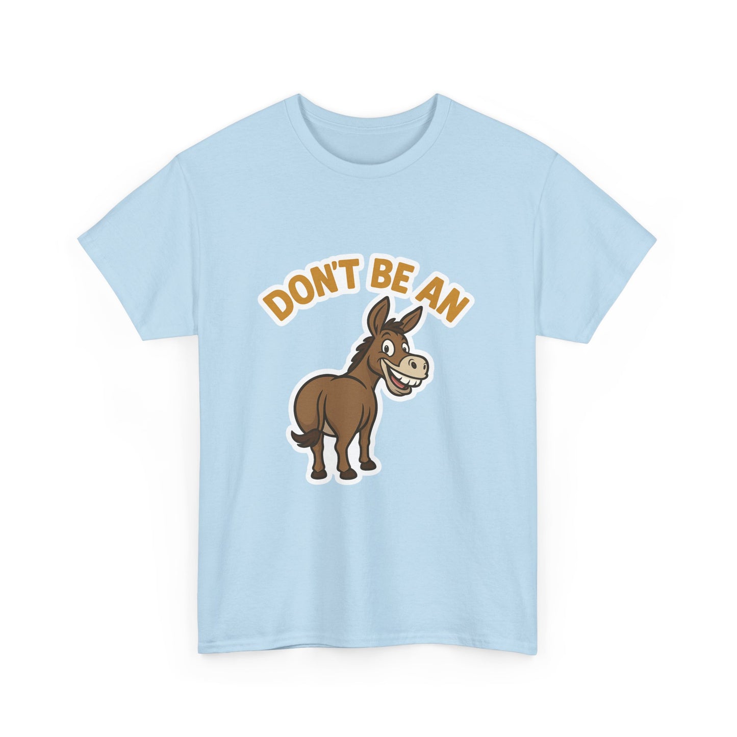 Funny Donkey Graphic Tee - Unisex Heavy Cotton Shirt