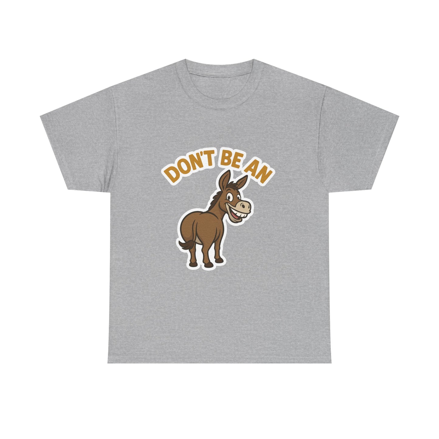 Funny Donkey Graphic Tee - Unisex Heavy Cotton Shirt