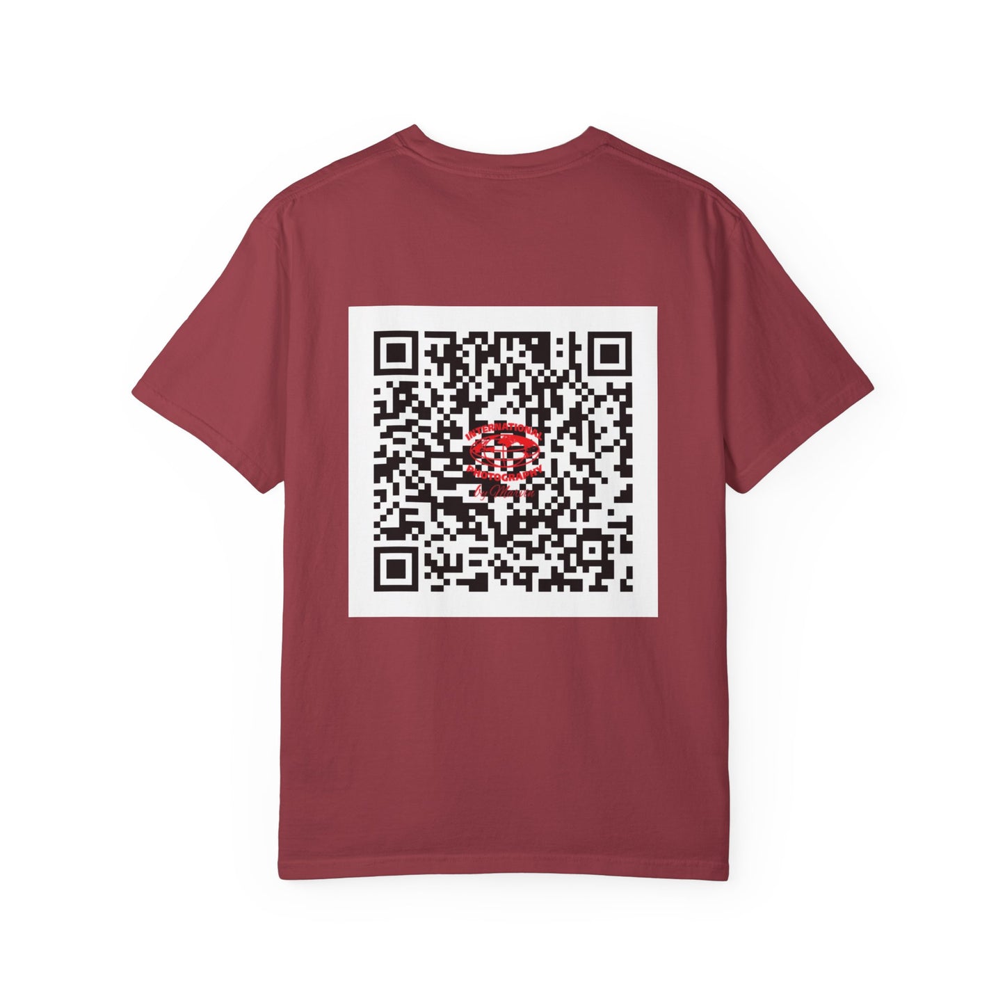 Photography Lover's Unisex T-Shirt, Travel Gift, Graphic Tee, Unique QR Code Design, International Photography Merchandise