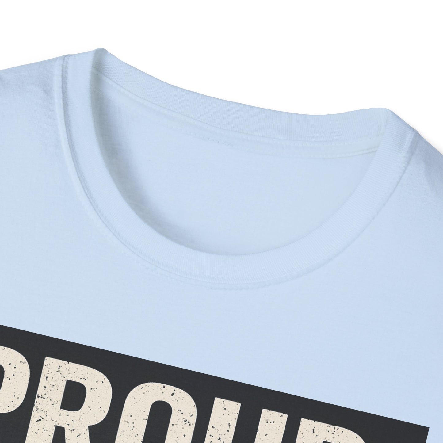 Proud Military Brat T-Shirt, Unisex Softstyle Tee, Patriotic Gift, Military Family Apparel, Comfortable Casual Wear, Support Our Troops