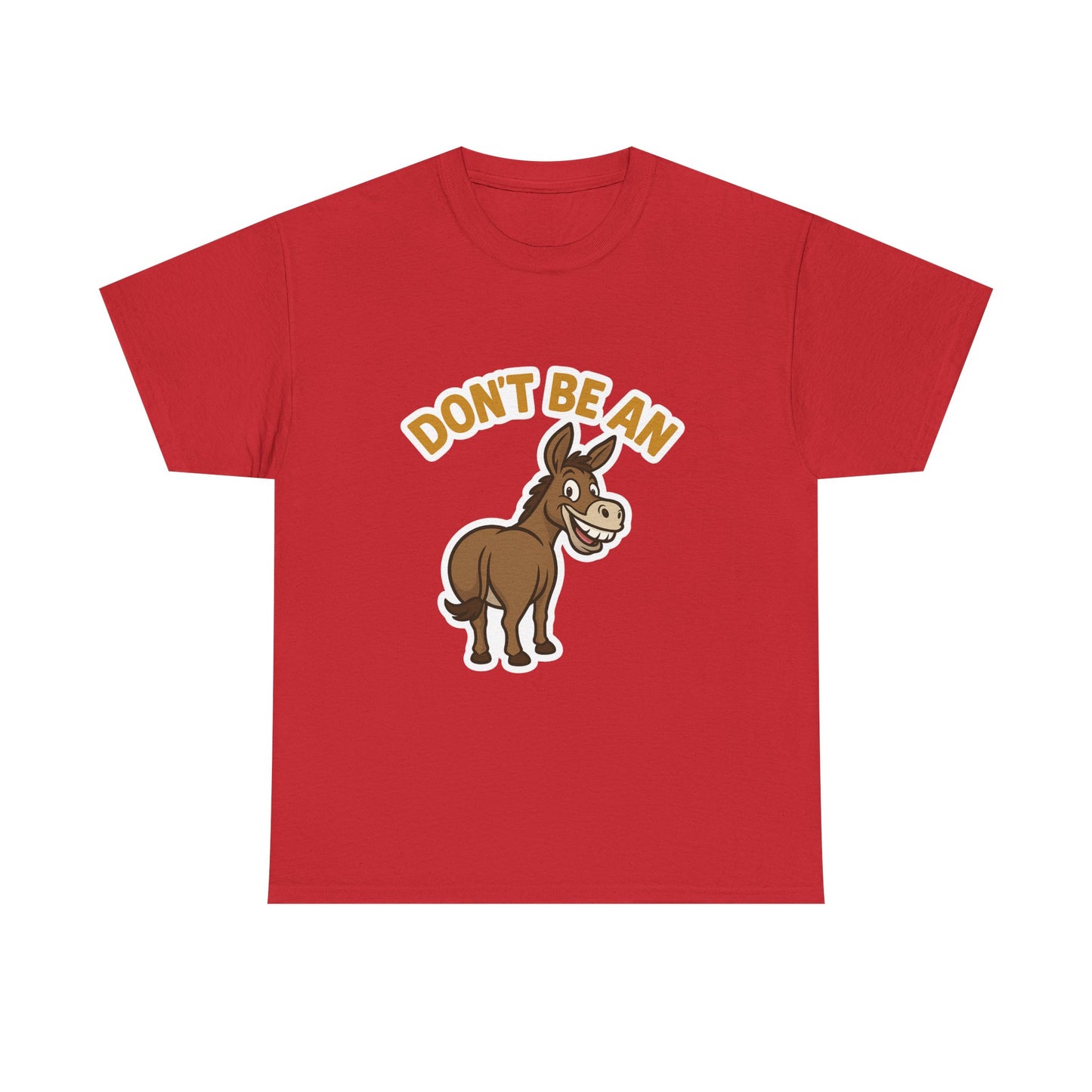 Funny Donkey Graphic Tee - Unisex Heavy Cotton Shirt