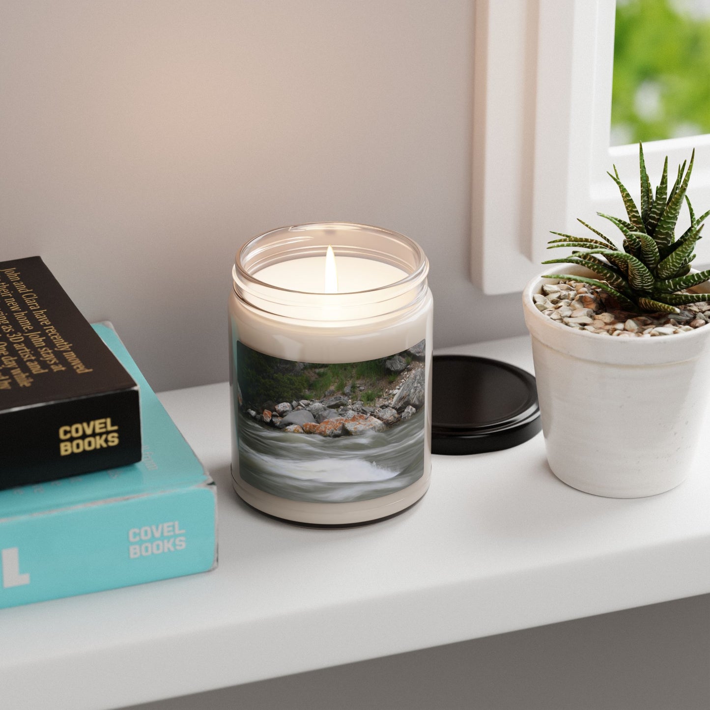 Nature-Inspired Scented Candle | Relaxing Home Décor, Eco-Friendly Gift, Aromatherapy, Spa Essentials, Meditation Accessories