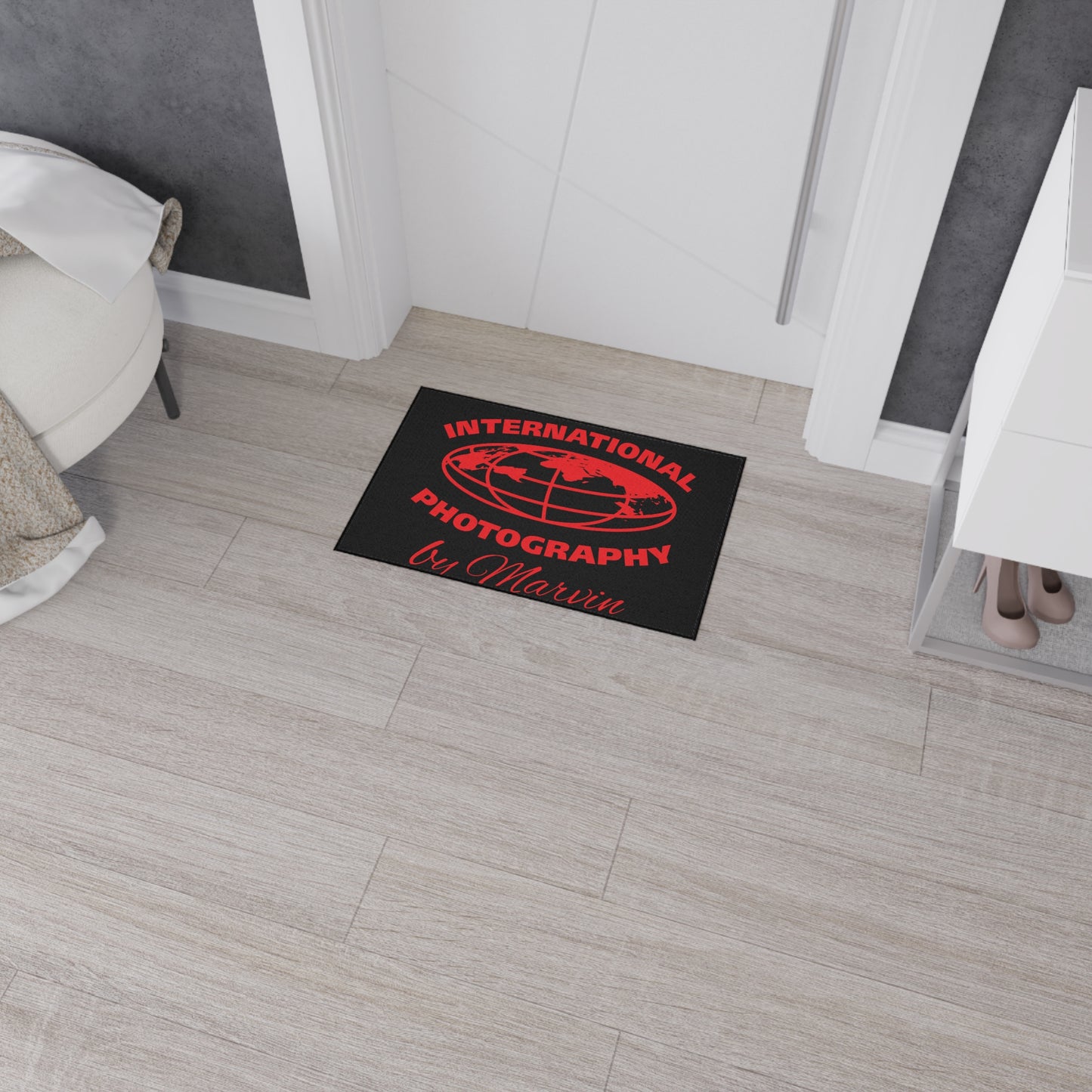 Heavy Duty Floor Mat - International Photography Decor, Photography Studio Accessory, Custom Welcome Mat, Gift for Photographers, [...]