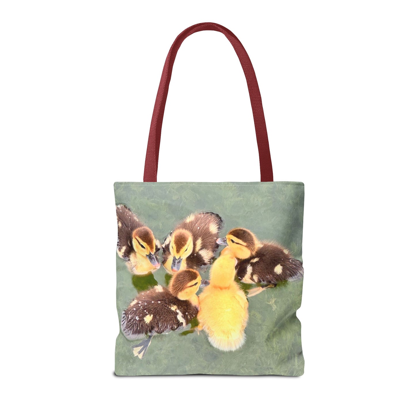 Charming Duckling Tote Bag | Cute Bag for Animal Lovers, Spring Gift, Shopping Bag, Eco-Friendly, Perfect for Mother's Day