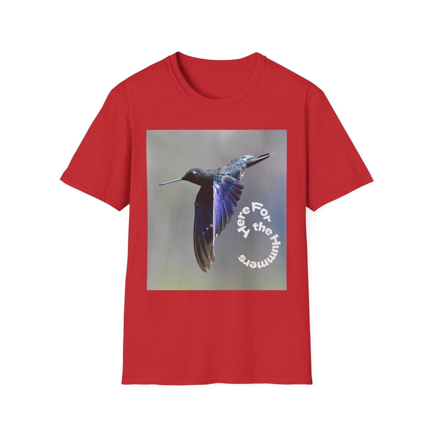 Hummingbird Photo Tee — "For the Tiny Moments" Nature T-Shirt