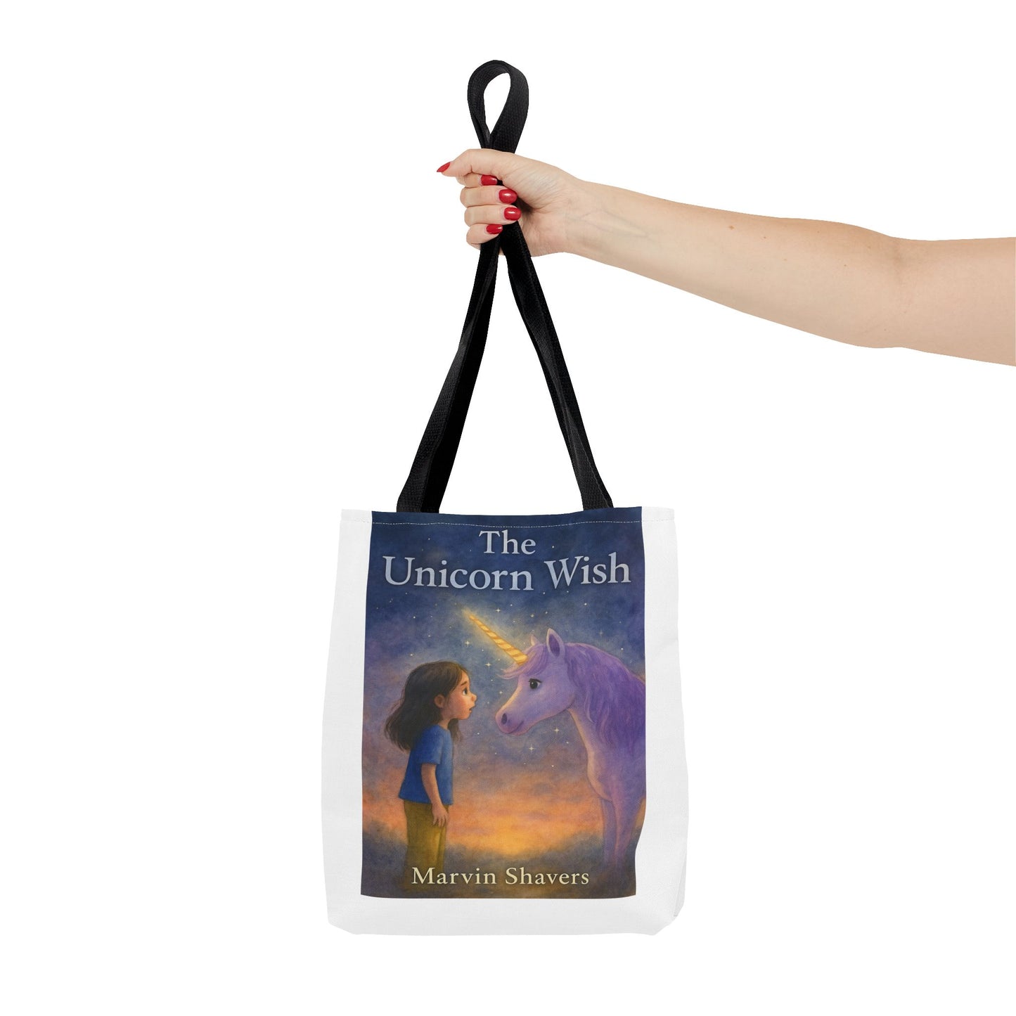 Unicorn Wish Tote Bag – Perfect for Dreamers and Readers