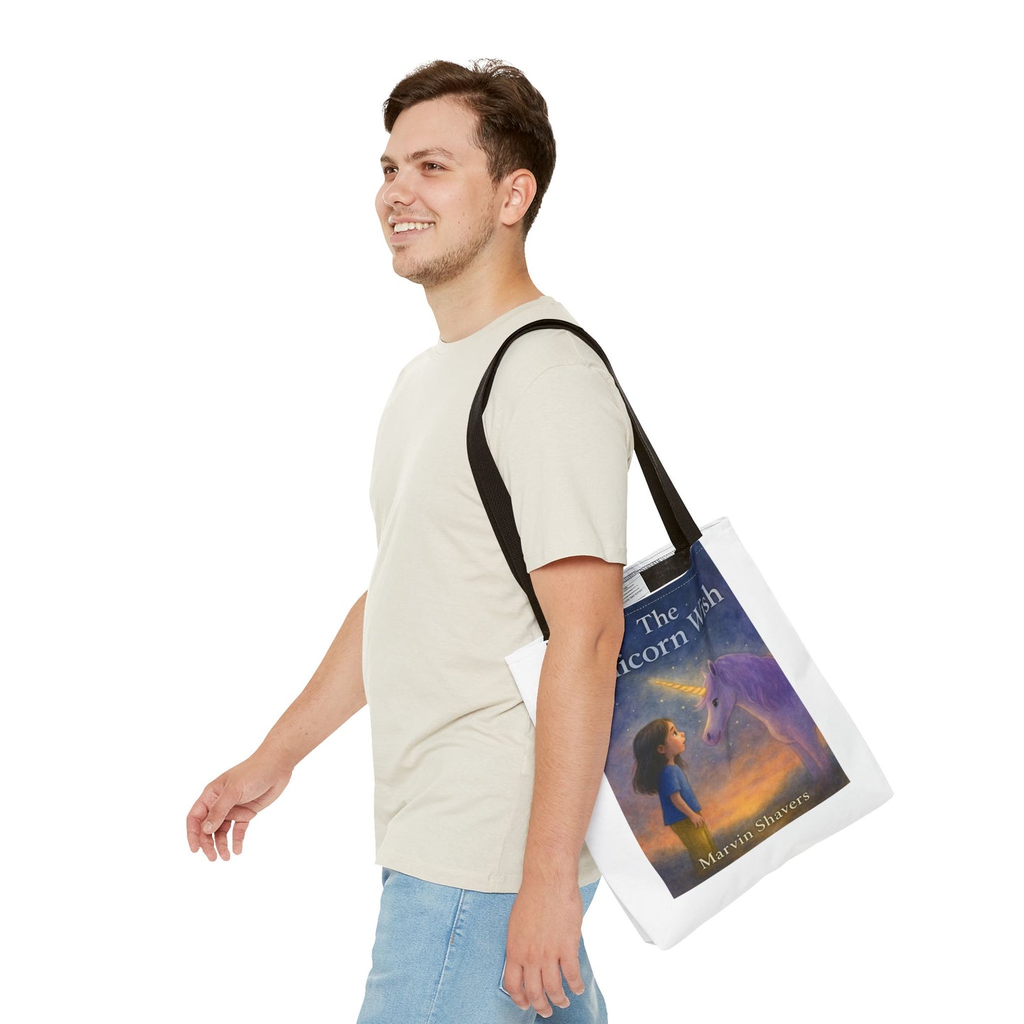 Unicorn Wish Tote Bag – Perfect for Dreamers and Readers