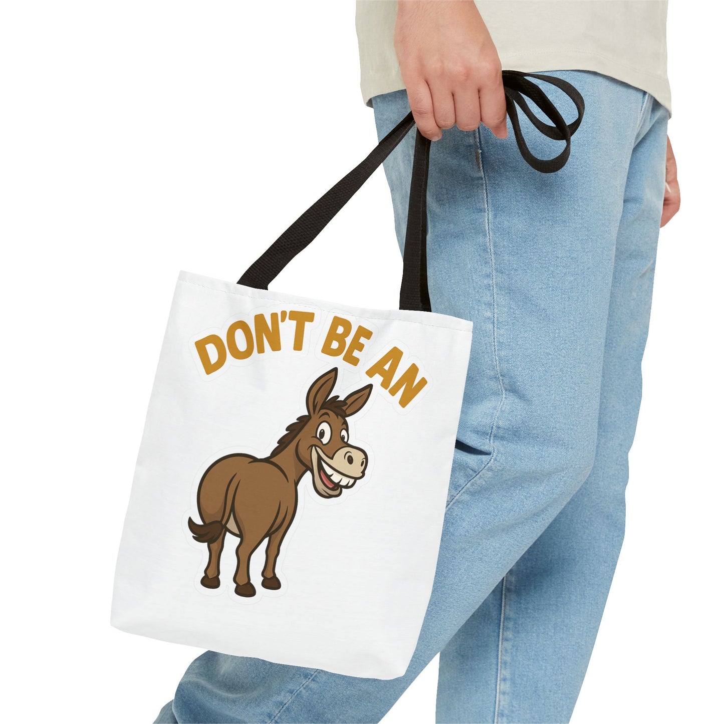 Humorous Donkey Tote Bag - Perfect for Everyday Use & Gifts