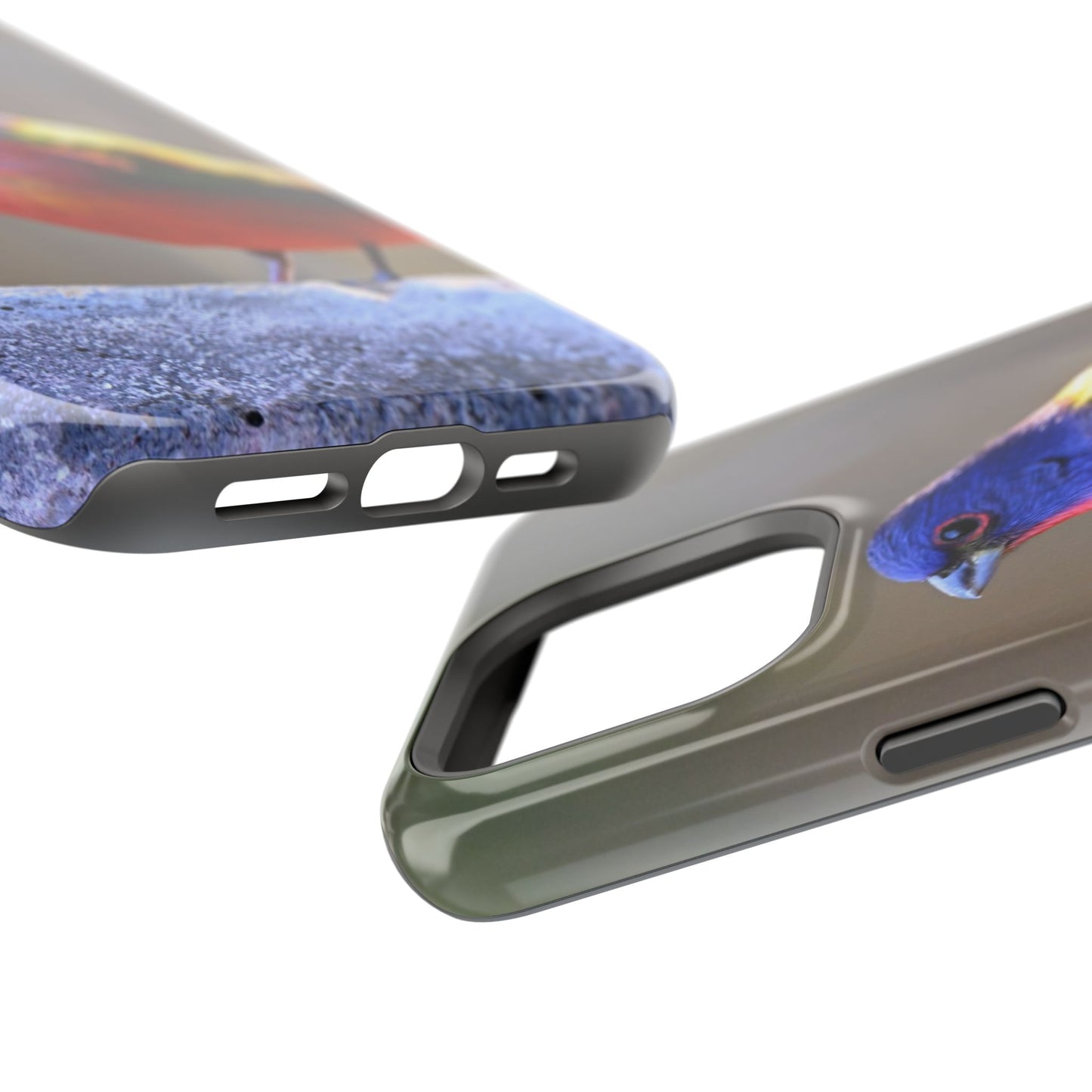Colorful Bird Phone Case, Magnetic Tough Cases, Nature Lover Gift, Wildlife Phone Cover, Eco-Friendly Tech Accessories