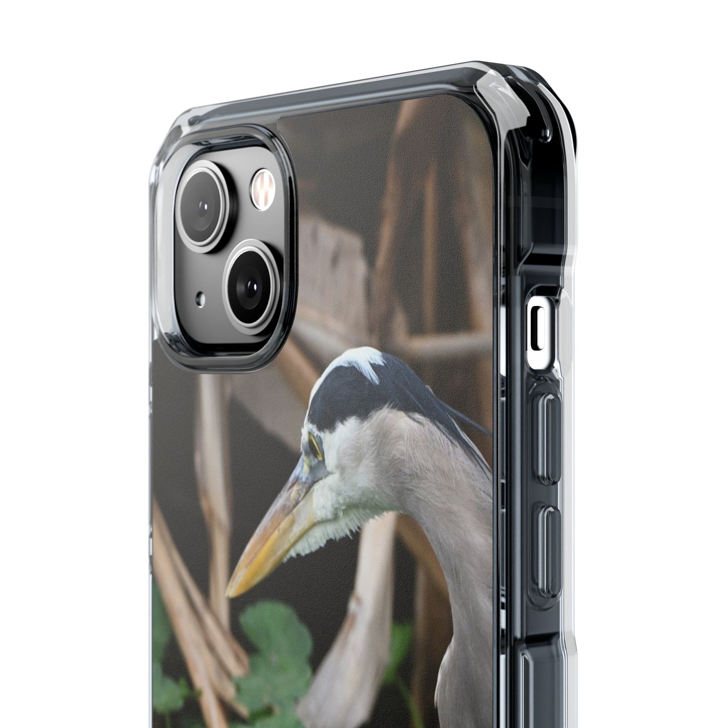 Great Blue Heron Phone Case with Clear Impact Design, Gift for Nature Lovers, Unique Phone Accessory, Protective Case, Bird Enthusiast Gift