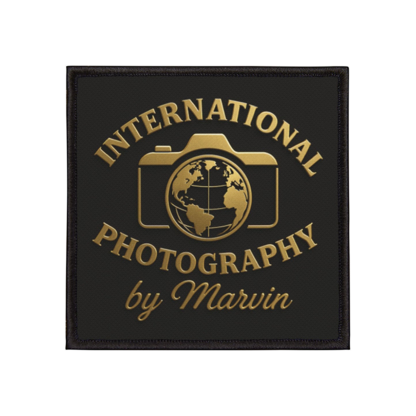 International Photography Iron-On Patches, Custom Embroidery Patches, Creative Denim Decor, Photography Gift, Unique Clothing Accessories
