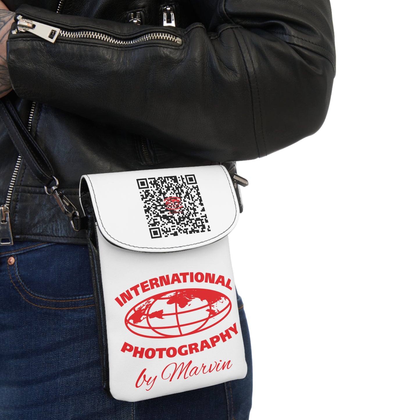 Small Cell Phone Wallet with QR Code, Versatile Crossbody Phone Pouch, Ideal for Photography Enthusiasts, Gifts for Travelers, Stylish [...]