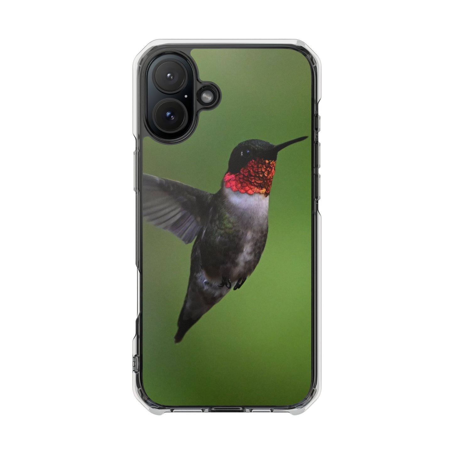 Hummingbird Phone Case with Clear Impact Design, Gift for Nature Lovers, Unique Phone Accessory, Protective Case, Bird Enthusiast Gift
