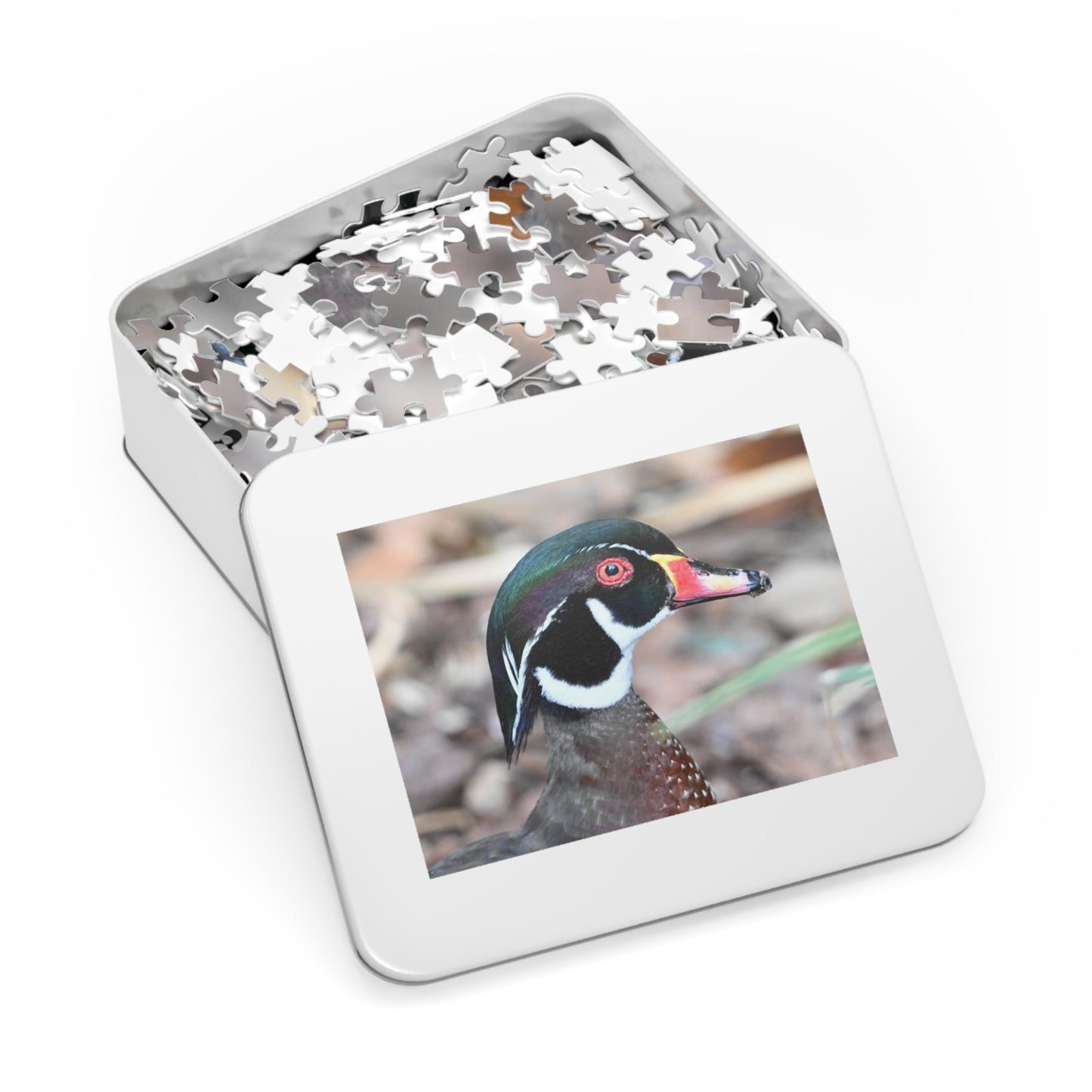 Wood Duck Puzzle, Relaxing Jigsaw Game, Unique Gift for Nature Lovers, Fun Family Activity, Bird Enthusiast Puzzle
