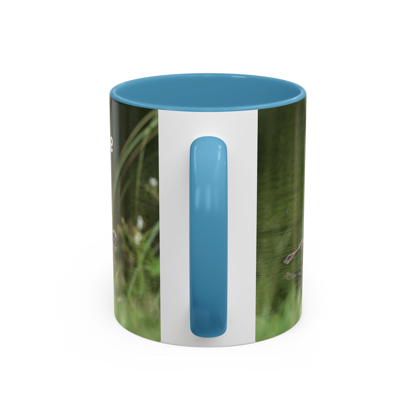Nature-Inspired Coffee Mug with 'Coffee Time' Design - Perfect Gift for Nature Lovers