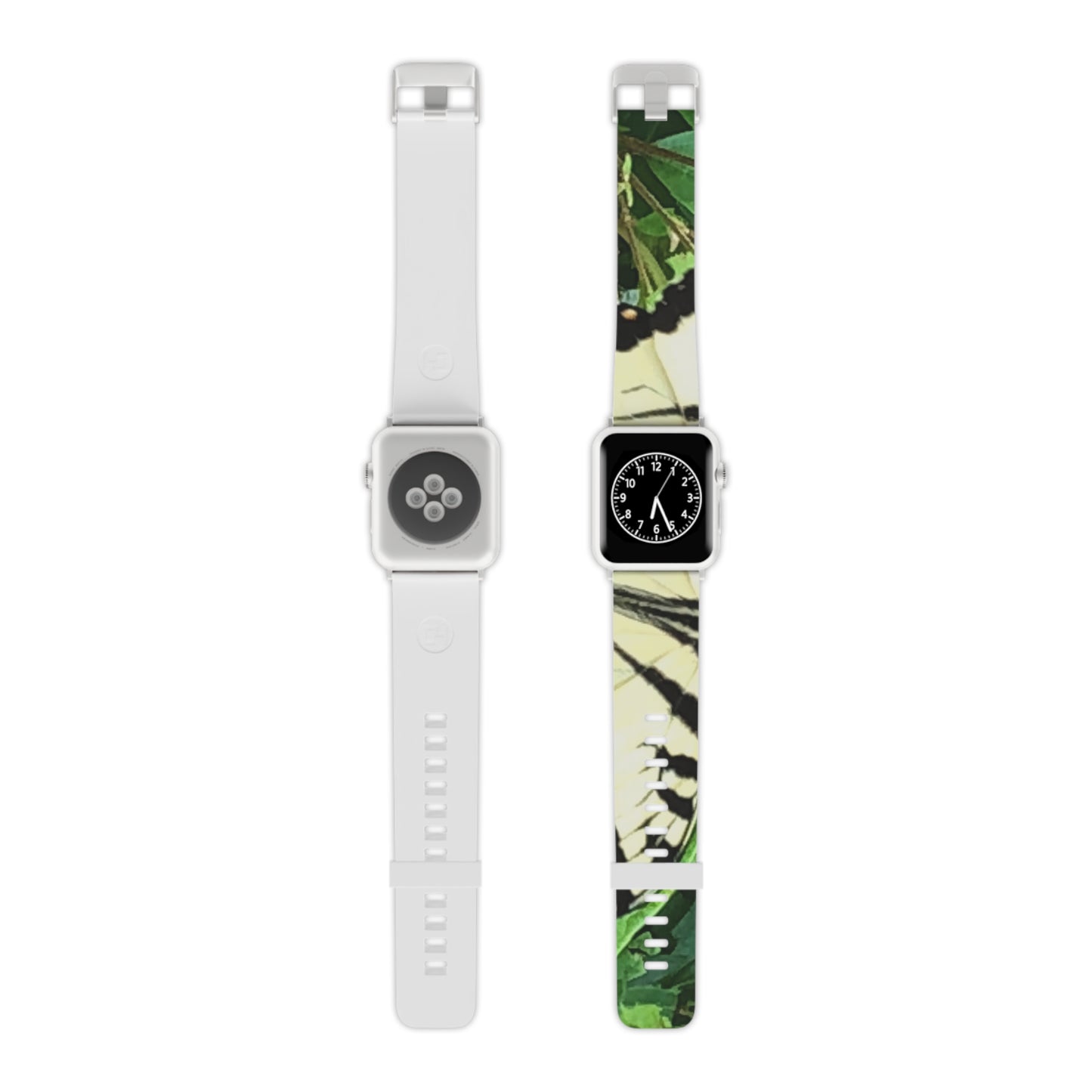 Stylish Apple Watch Band - Butterfly Design, Floral Watch Strap, Unique Gift for Her, Birthday Present, Trendy Accessory
