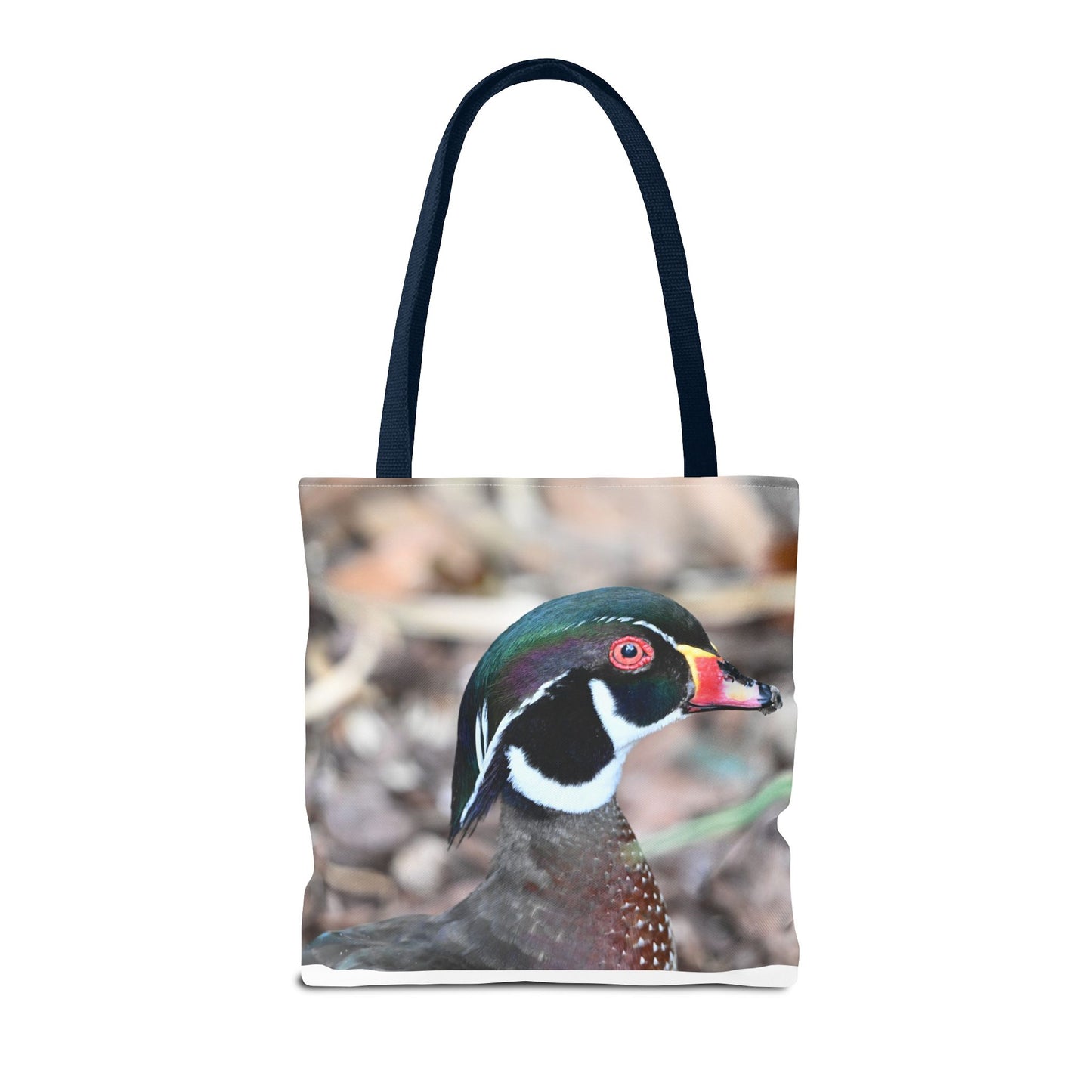Wood Duck Tote Bag, Nature Lover Eco-Friendly Tote, Gift for Bird Enthusiasts, Stylish Reusable Shopping Bag, Photography Art Bag