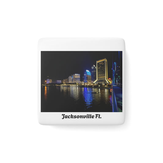 Jacksonville Porcelain Magnet, Square | Unique Travel Souvenir, Gift for Photographers, Home Decor, Desk Accessory, [...]