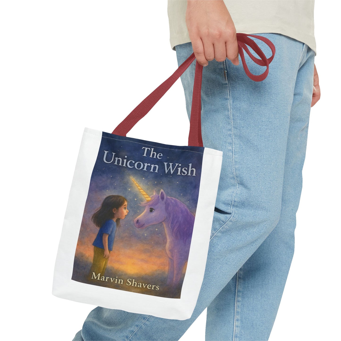 Unicorn Wish Tote Bag – Perfect for Dreamers and Readers