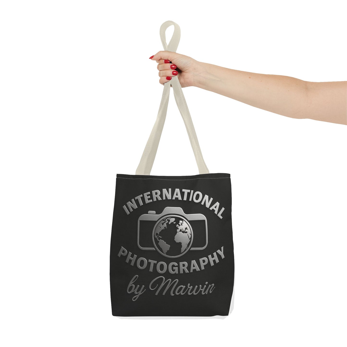 International Photography Tote Bag, Unique Shopper, Eco-Friendly Gift, Stylish Camera Lover Bag, Photography Enthusiast Accessory