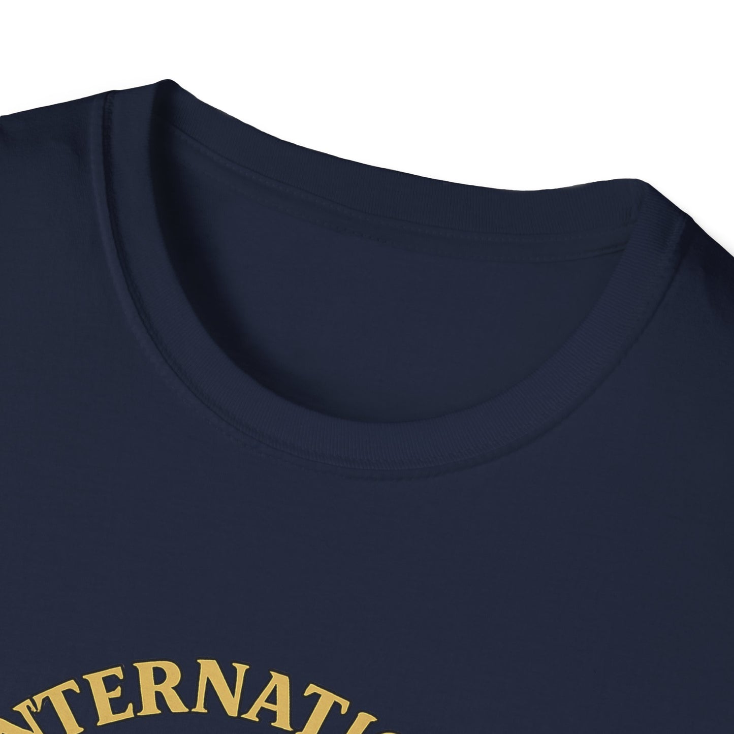 International Photography Graphic T‑Shirt — "International Photography by Marcin" Vintage Logo Tee