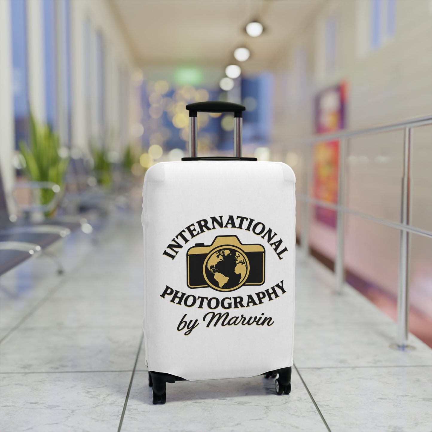 Luggage Cover - "International Photography by Marvin" Travel Suitcase Protector