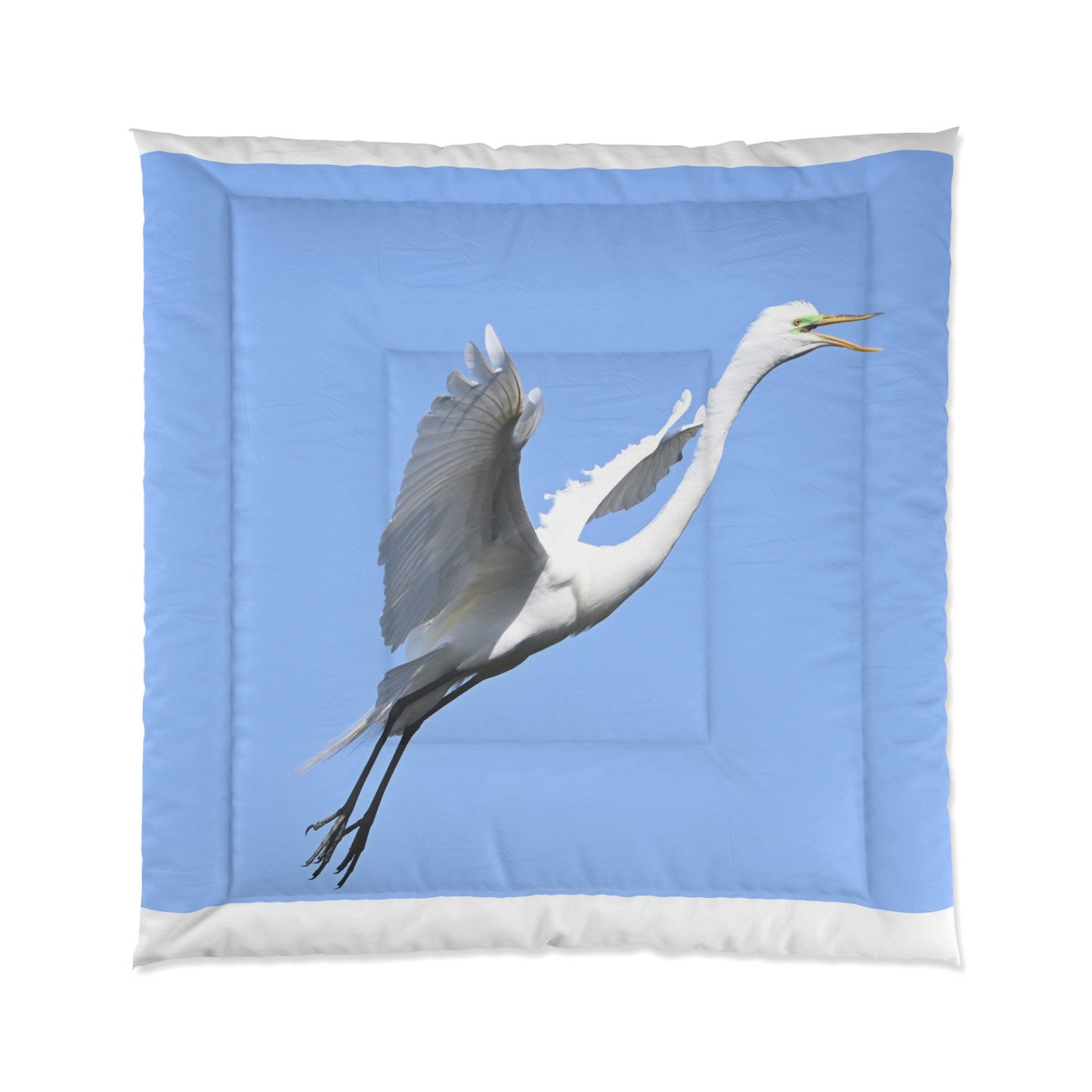 Elegant Crane Comforter, Cozy Bedroom Decor, Bird Themed Comforter, Home Bedding, Nature Inspired Comforter, Gift for Bird Lovers, [...]