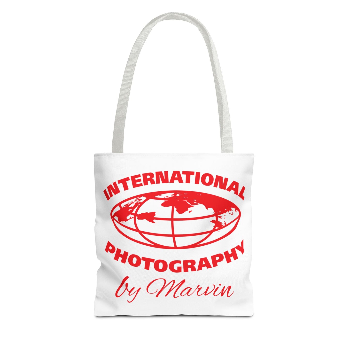 Photography Tote Bag with QR Code, Eco-Friendly Shopping Tote, Art Design Bag, Gift for Photographers, Customizable Travel Bag
