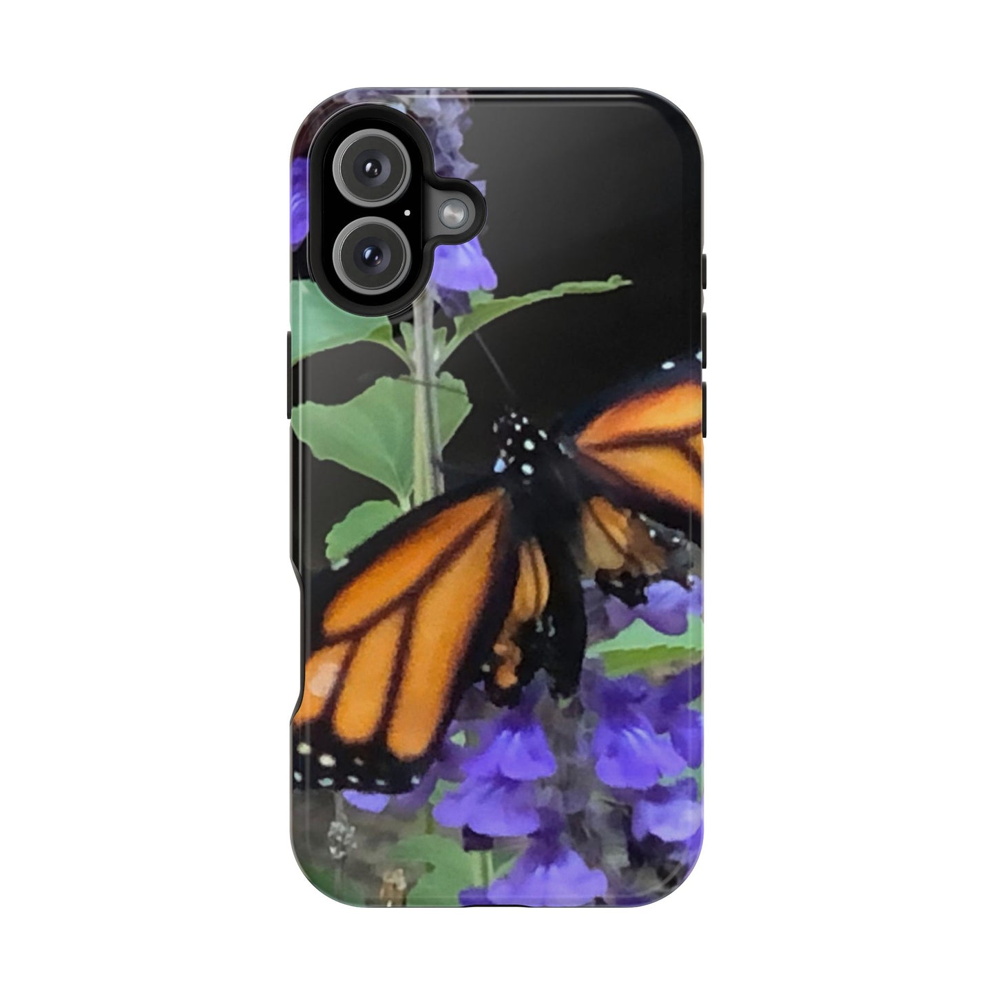 Butterfly Floral Magnetic Tough Cases, Nature Phone Cases, Gift for Nature Lovers, Eco-Friendly Cell Phone Case, Unique Smartphone Accessory
