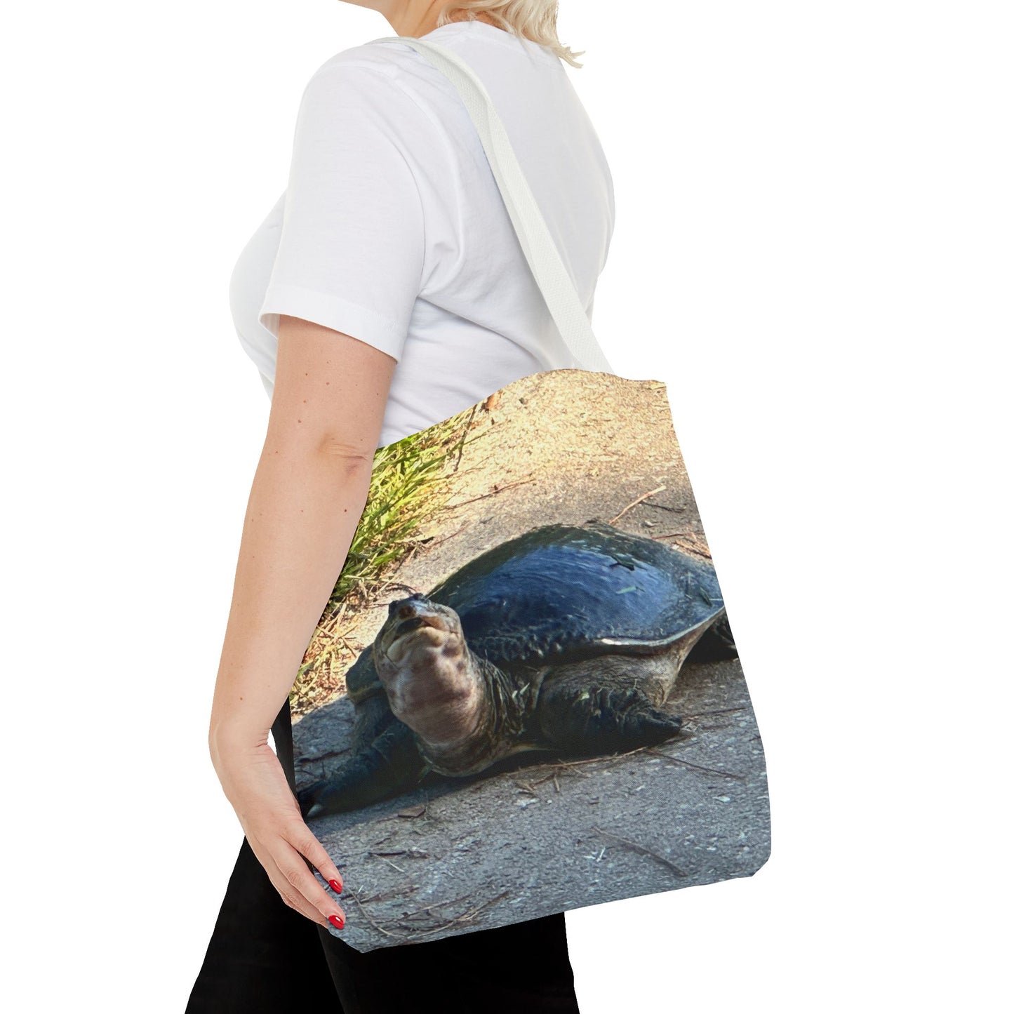 Cute Turtle Tote Bag - Eco-Friendly Beach Bag, Reusable Grocery Tote, Animal Lover Gift, Nature-Inspired Accessory, Perfect for Summer