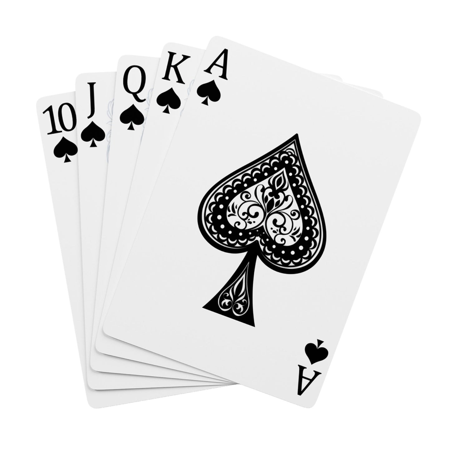 Blue Butterfly Poker Playing Cards – Artistic Casino Deck