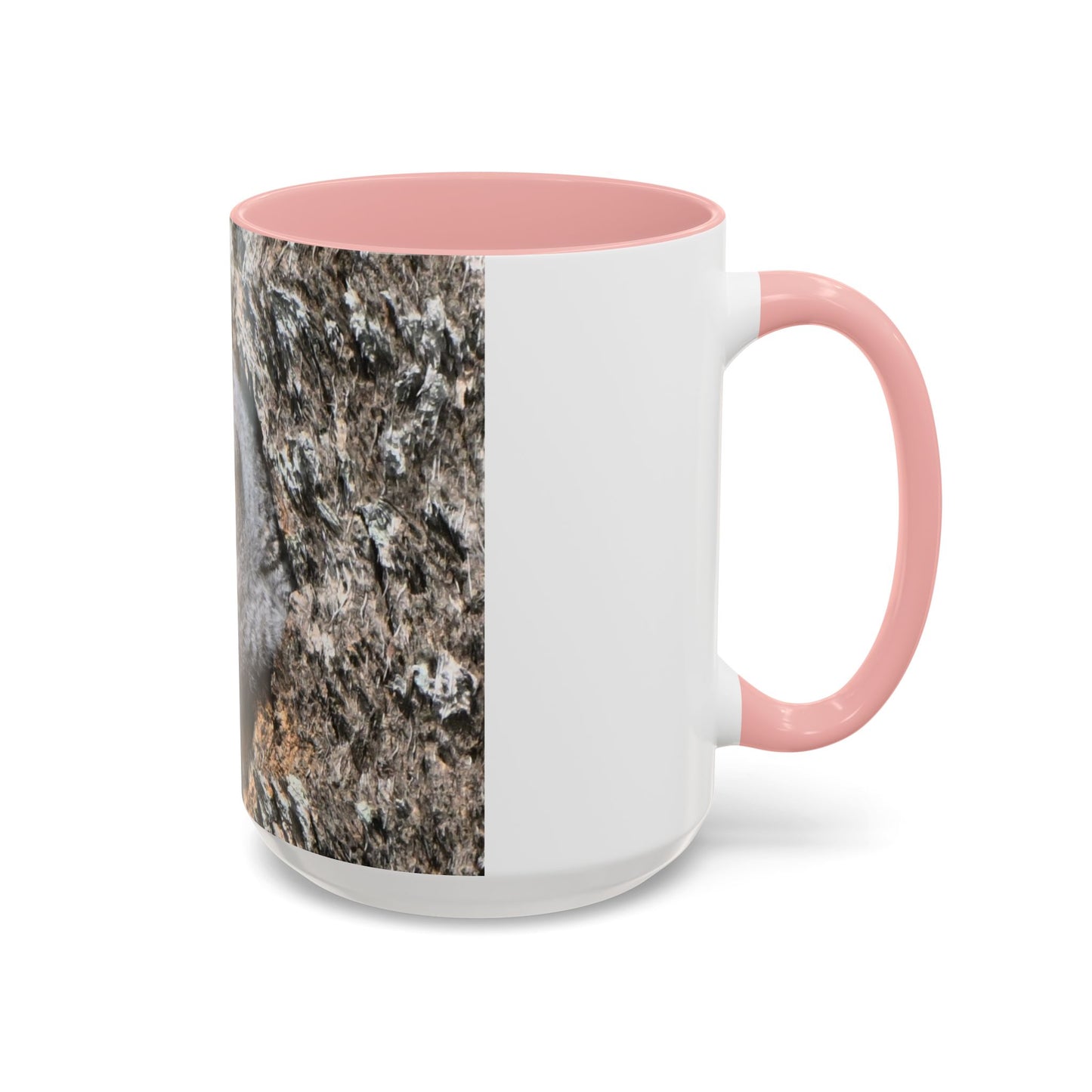 Accent Coffee Mug with Owl Design, Perfect Gift for Coffee Lovers, Home Office Decor, Nature Enthusiast Gift, Animal Lover Mug