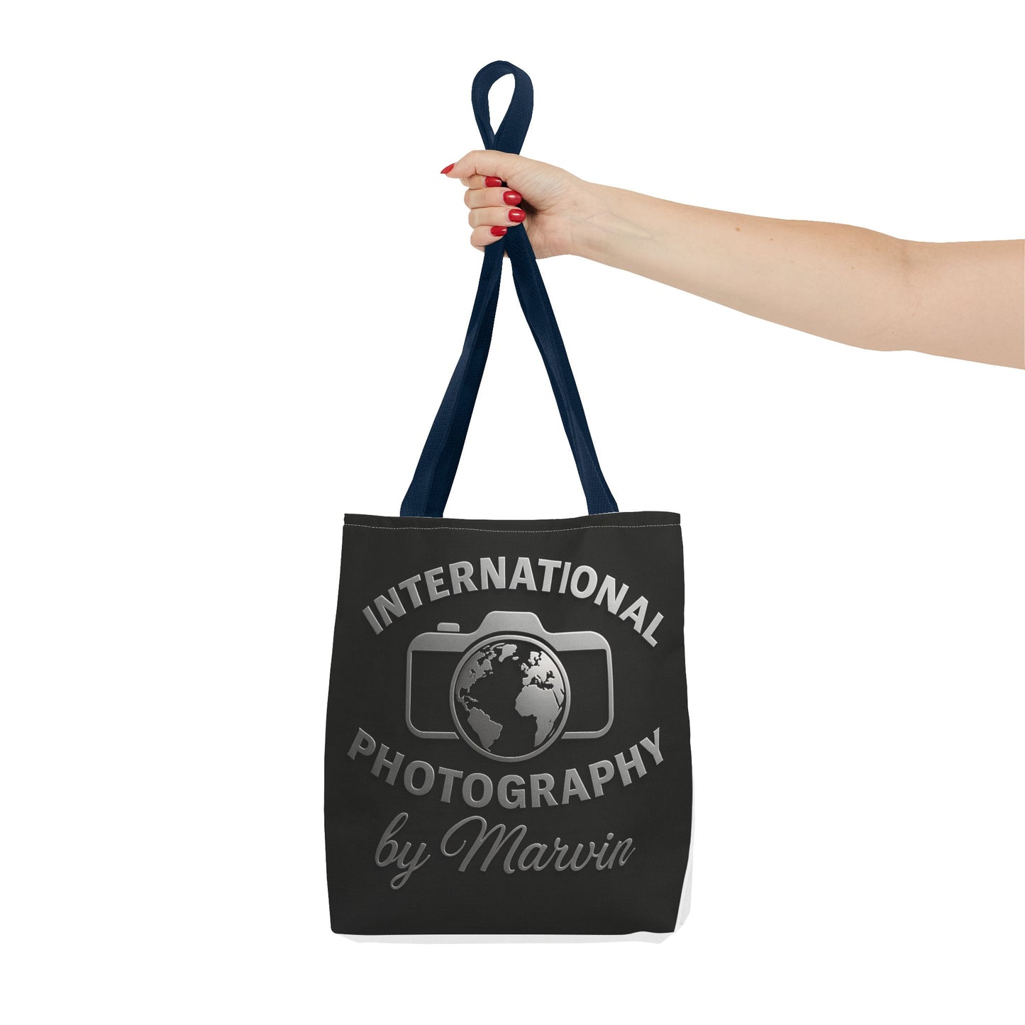 International Photography Tote Bag, Unique Shopper, Eco-Friendly Gift, Stylish Camera Lover Bag, Photography Enthusiast Accessory