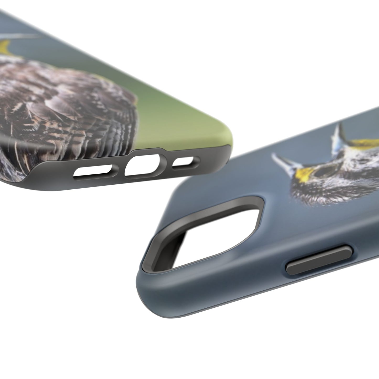 Western Meadowlark Photo Phone Case — Impact-Resistant Protective Cover