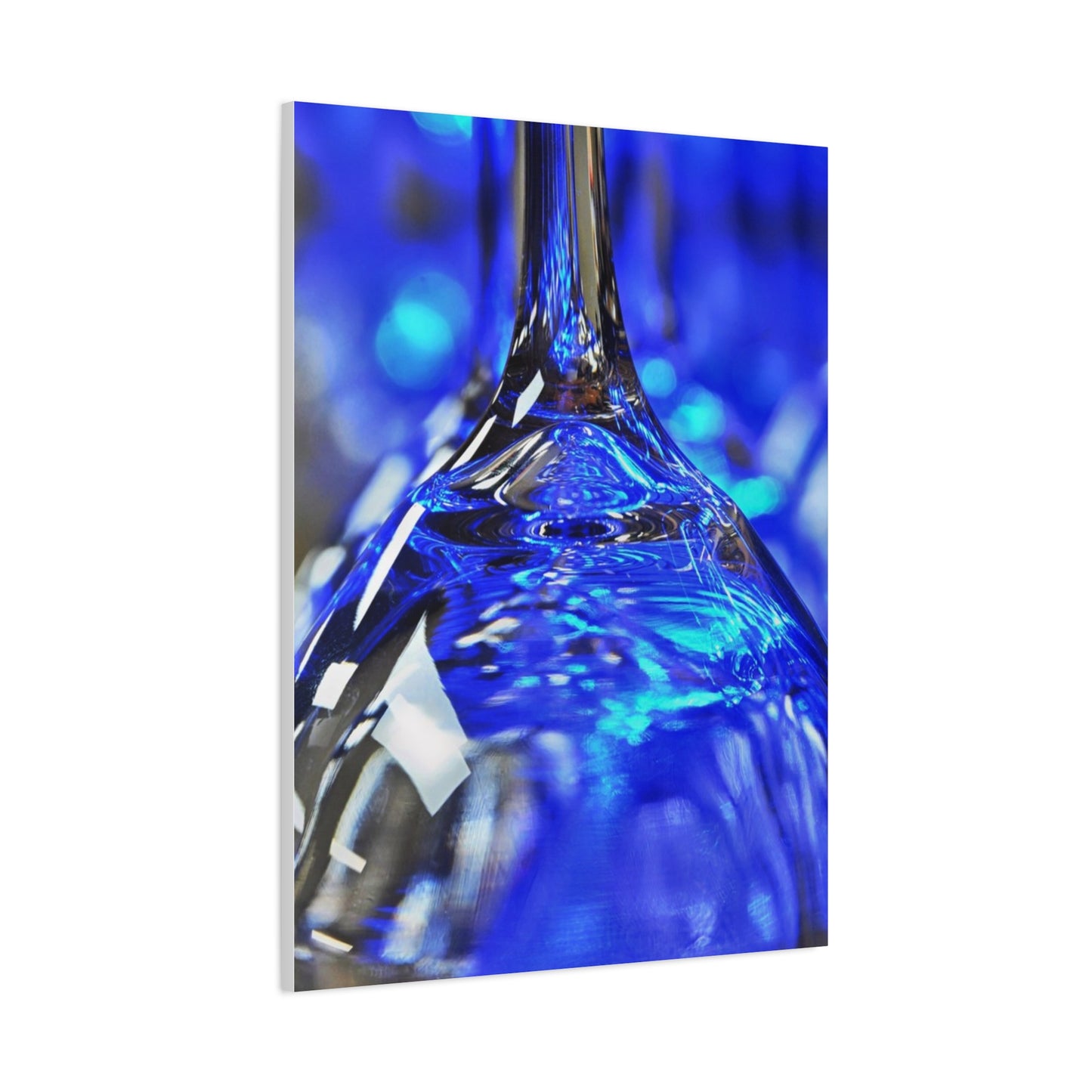 Blue Reflection Canvas Art Print