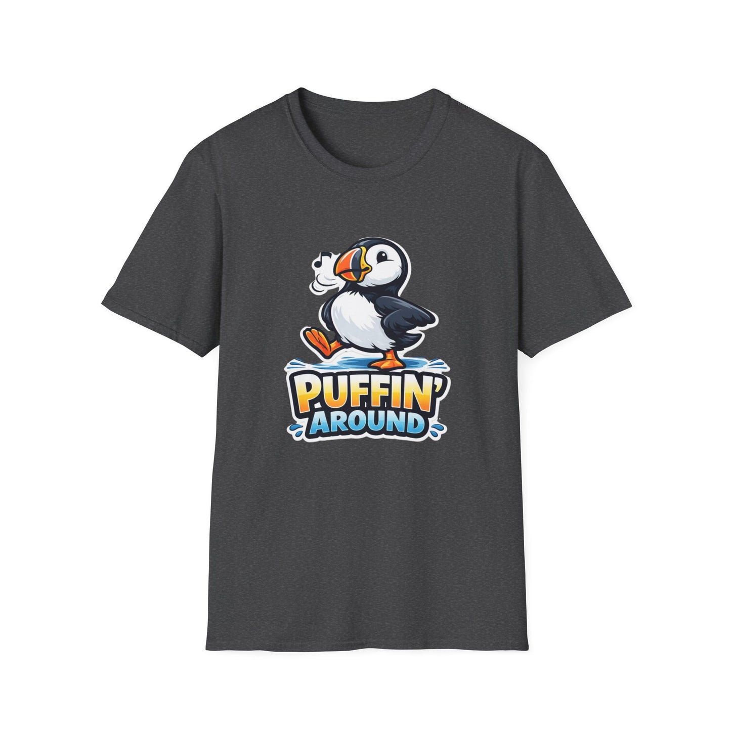 Puffin' Around T-Shirt – Cute Walking Puffin Graphic Tee