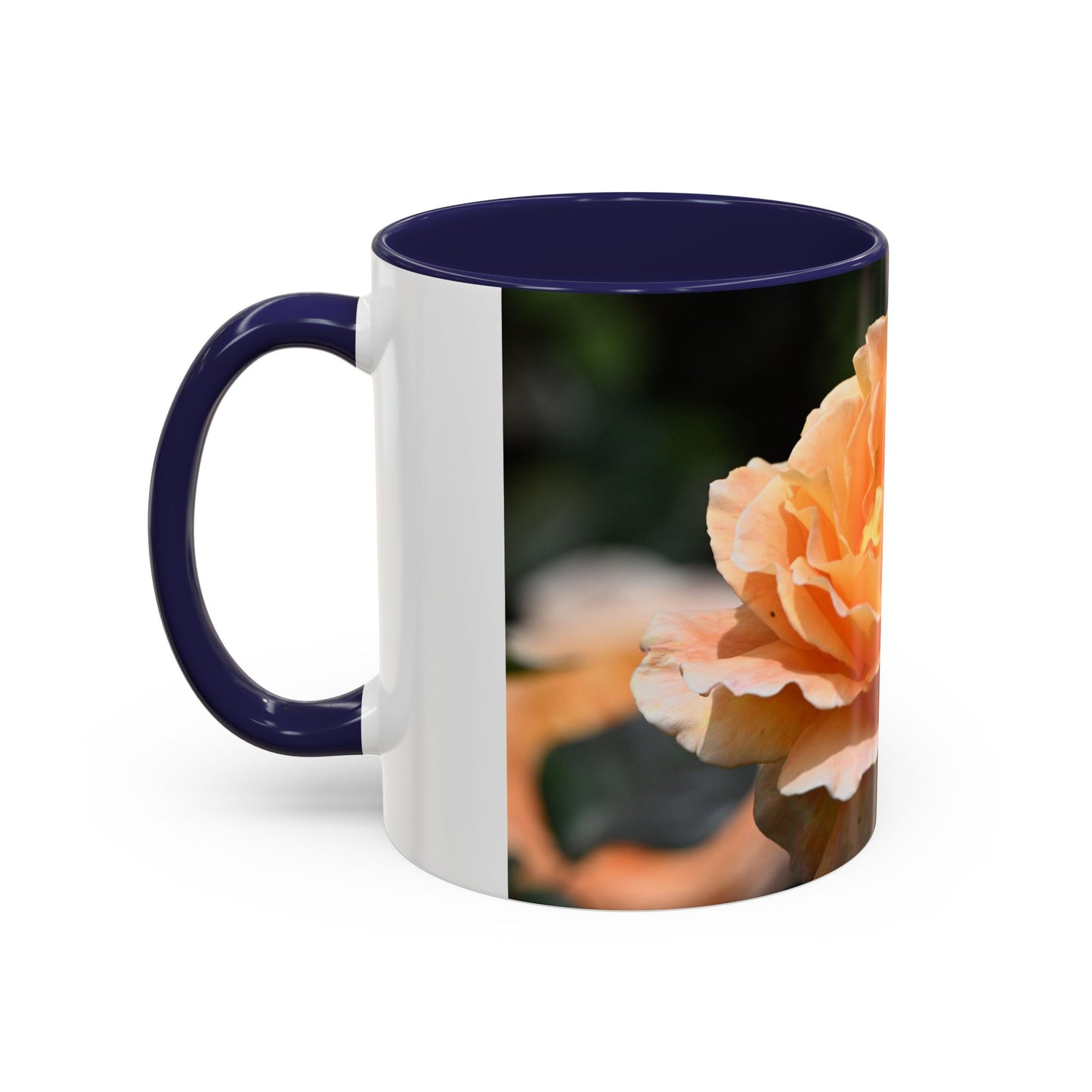 Floral Accent Coffee Mug - Stylish Drinkware for Nature Lovers, Gift for Her, Home Decor, Tea Lovers, Floral Gifts
