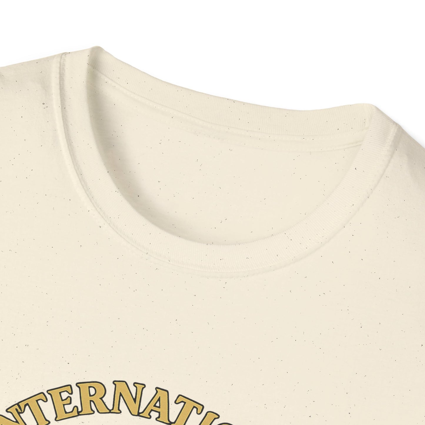 International Photography Graphic T‑Shirt — "International Photography by Marcin" Vintage Logo Tee