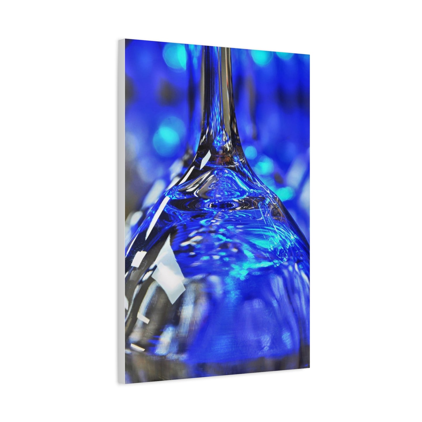 Blue Reflection Canvas Art Print