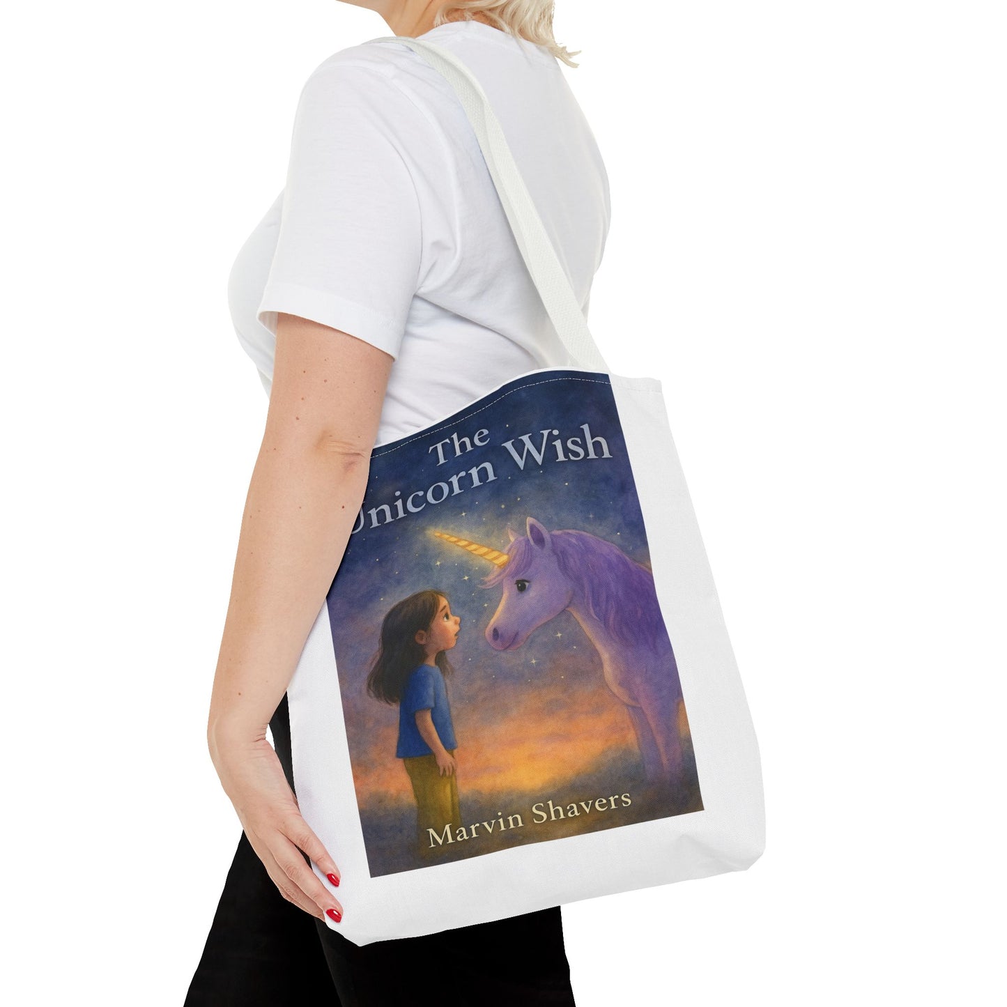Unicorn Wish Tote Bag – Perfect for Dreamers and Readers