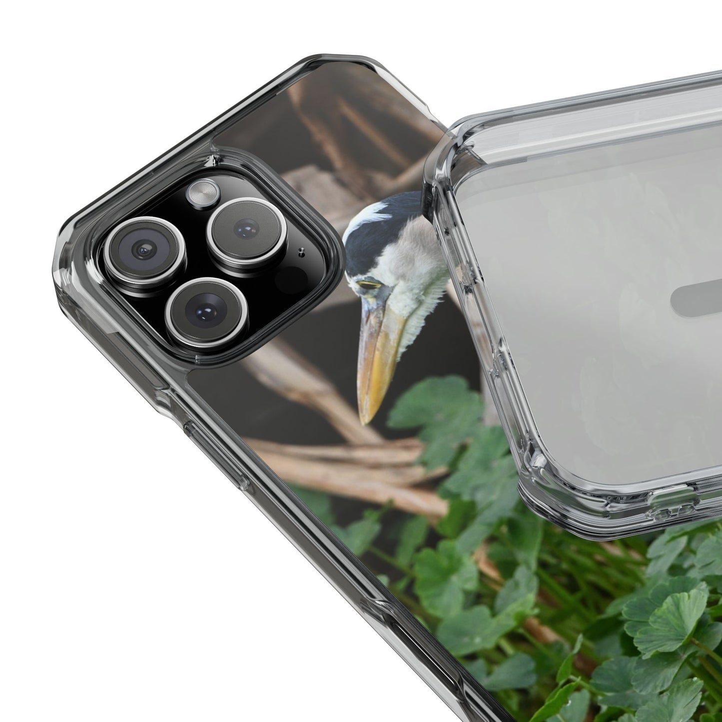 Great Blue Heron Phone Case with Clear Impact Design, Gift for Nature Lovers, Unique Phone Accessory, Protective Case, Bird Enthusiast Gift