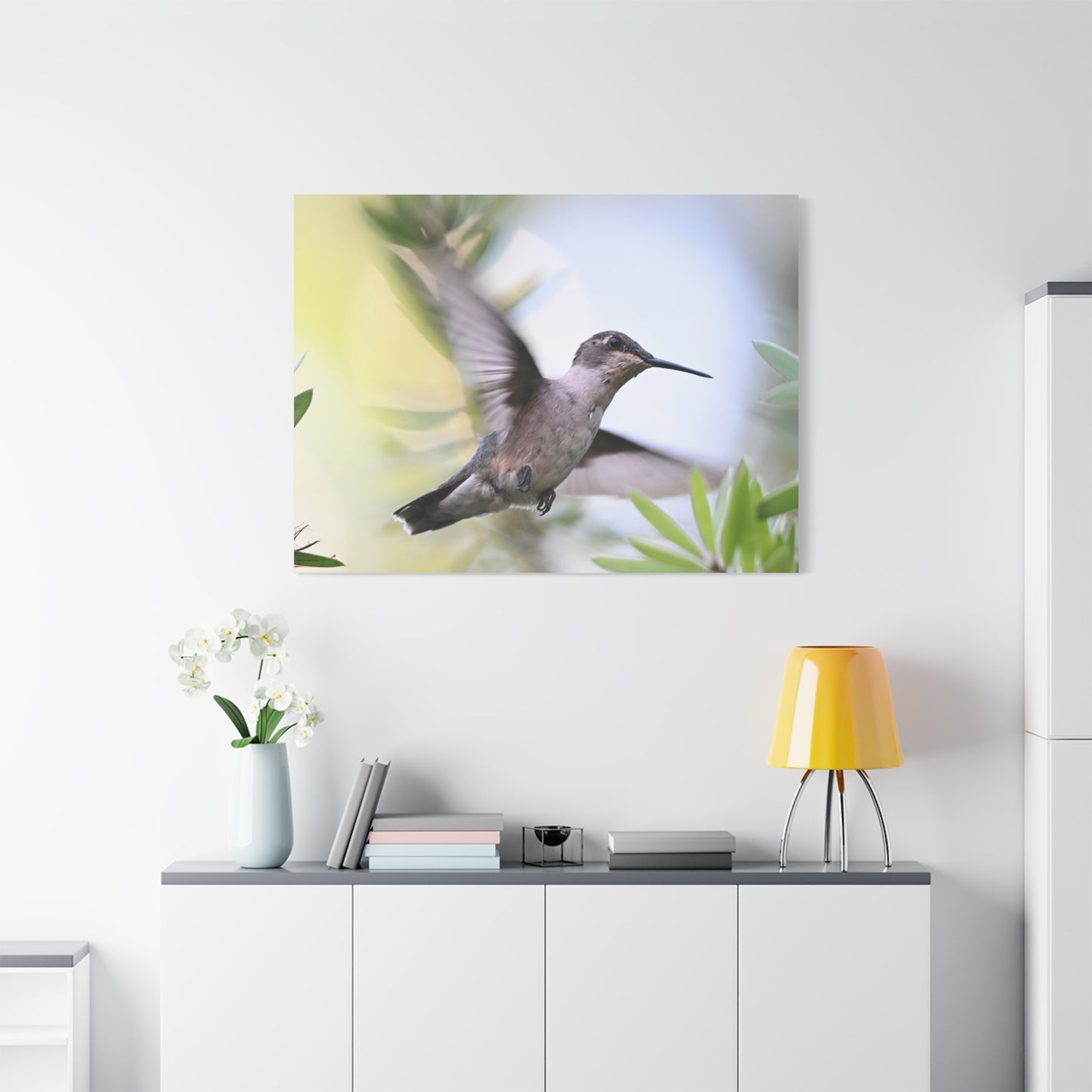 Hummingbird Canvas Wall Art — Matte Stretched 1.25"