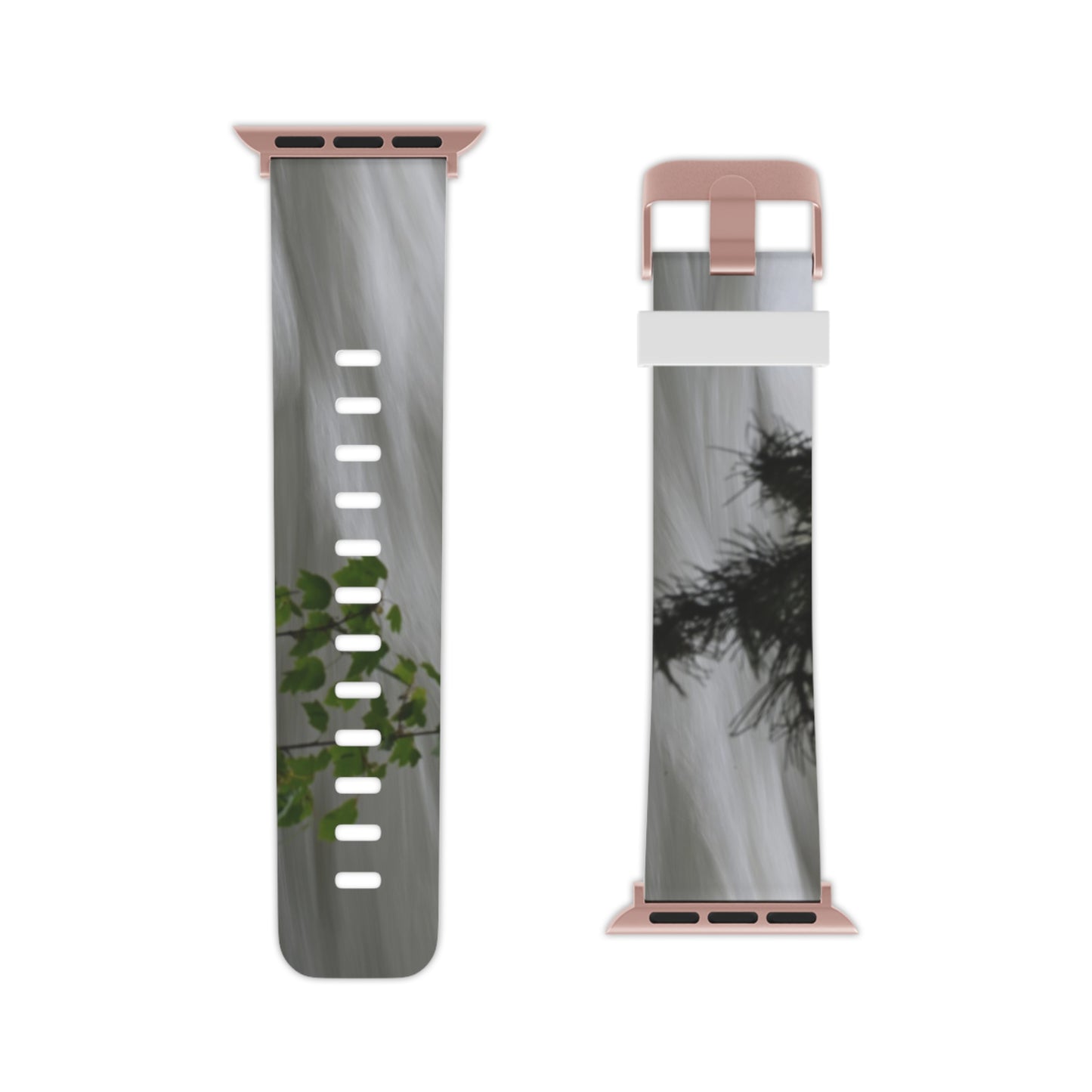 Stylish Apple Watch Band - Minimalist Nature Design, Unique Smartwatch Strap, Gift for Nature Lovers, Everyday Wear, Trendy Accessories