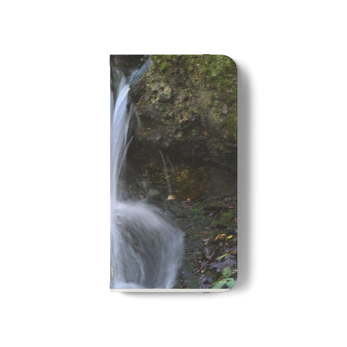 Scenic Waterfall Flip Case, Nature Phone Wallet, Eco-Friendly Phone Accessory, Gift for Nature Lovers, Travel Must-Have