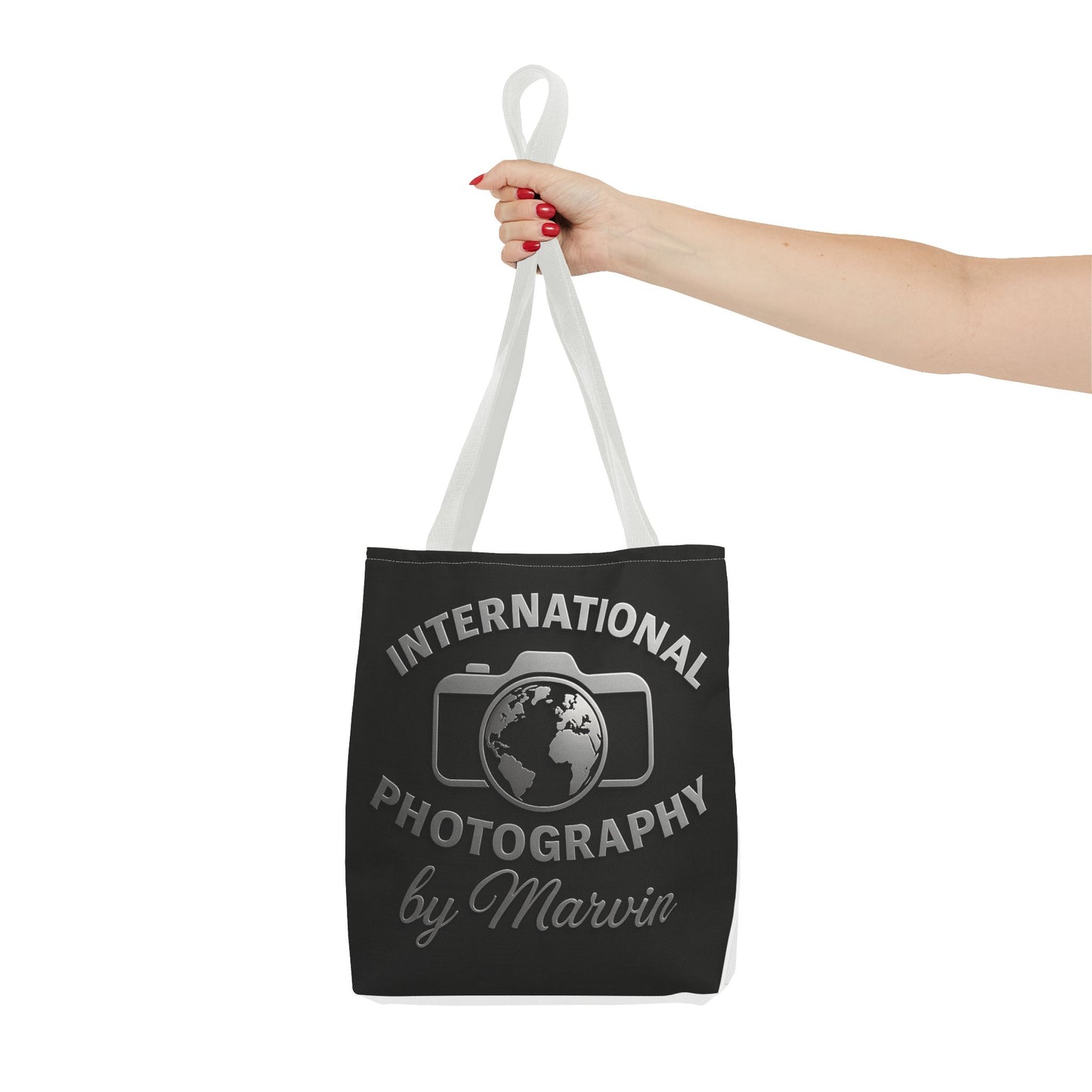 International Photography Tote Bag, Unique Shopper, Eco-Friendly Gift, Stylish Camera Lover Bag, Photography Enthusiast Accessory