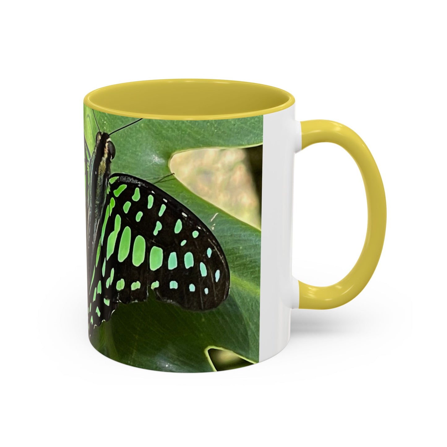 Colorful Butterfly Mug, Unique Gift for Nature Lovers, Butterfly Coffee Cup, Vibrant Ceramic Mug, Eco-Friendly Tea Mug