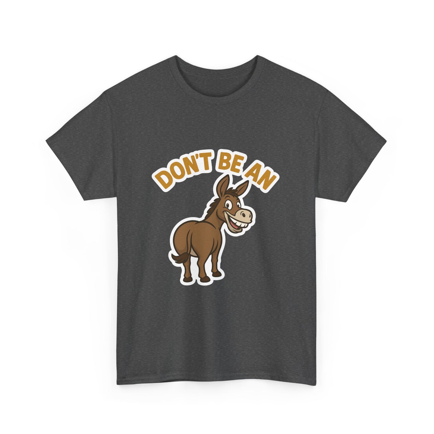 Funny Donkey Graphic Tee - Unisex Heavy Cotton Shirt