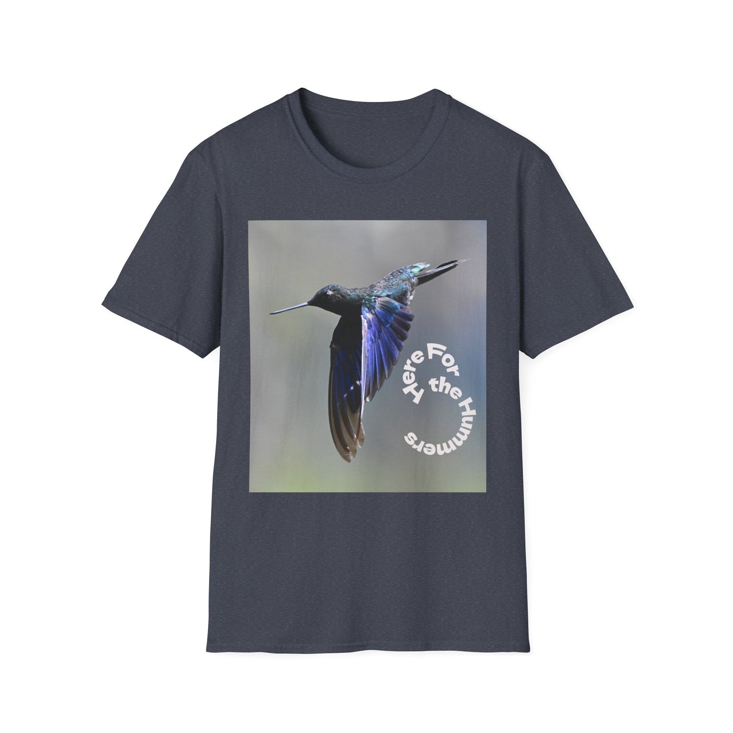 Hummingbird Photo Tee — "For the Tiny Moments" Nature T-Shirt